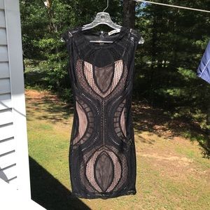 3/$15💠 Black Lace Body Con Dress